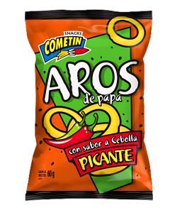 AROS DE CEBOLLA PICANTE 60GR