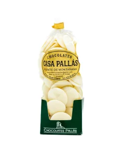 Chocolates Pallás Lágrimas de Chocolate Blanco 200g