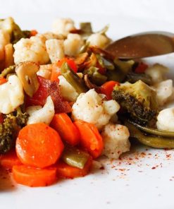 Alternative view of Verduras a baja temperatura