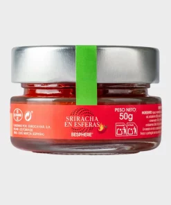 Sriracha esferas picantes