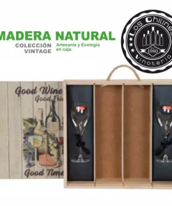 Caja Vintage 2+2 copas
