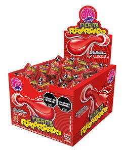 CHICLE FIERITA RECARGADO FRUTILLA 50u