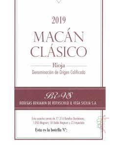MACÁN CLÁSICO MAGNUM 2019 150cl