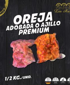 Oreja adobada o ajillo Premium