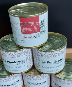 Perdiz entera en escabeche.