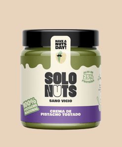 Crema pistacho nacional 100% tostado  – Solo Nuts