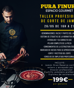 Ticket: TALLER PEOFESIONAL DE CORTE DE JAMÓN January 1, 1970 – January 1, 1970