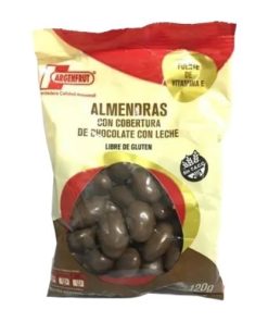 Argenfrut Almendras Con Cobertura de Chocolate con Leche x 120 Grs