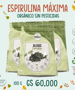 Alga Espirulina Orgánica en polvo