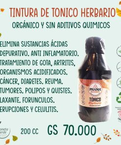 Tintura de Tónico Herbario